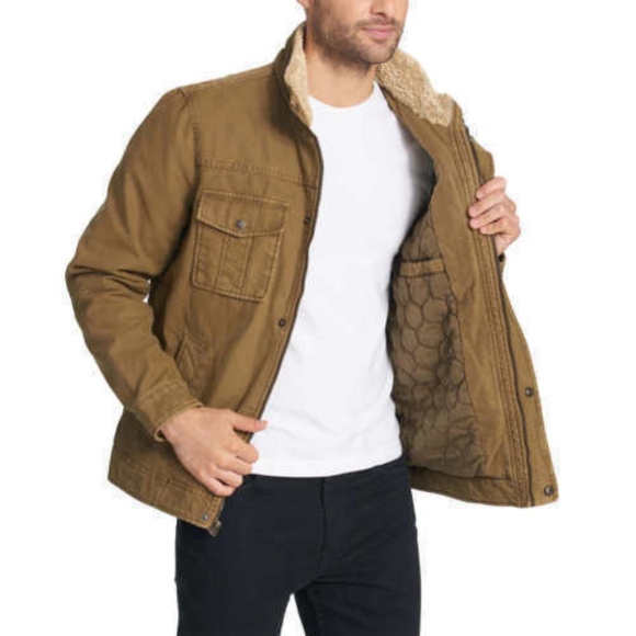 levi's men's full zip jacket